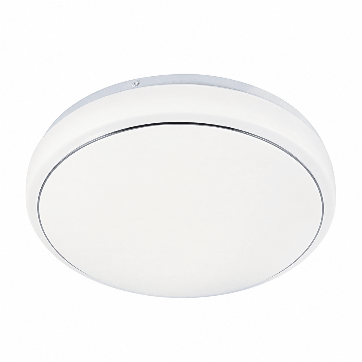 LED Ceiling Light Silver Ring