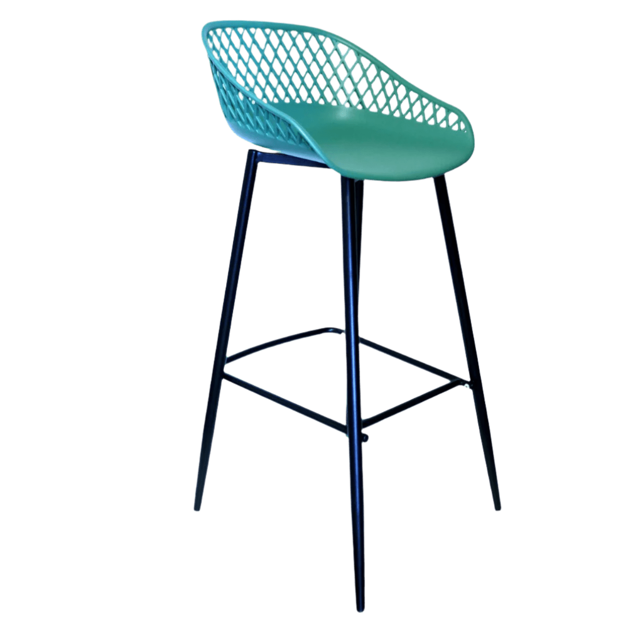 Green Diamond Back Bar Chair - Future Decor