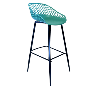 Green Diamond Back Bar Chair - Future Decor