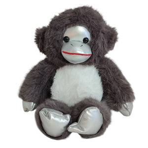 Grey Gorilla Plush Toy 35cm - Future Decor