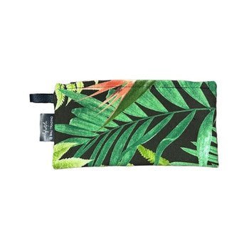 Handcrafted Tropical Green Pencil Bag - Future Decor