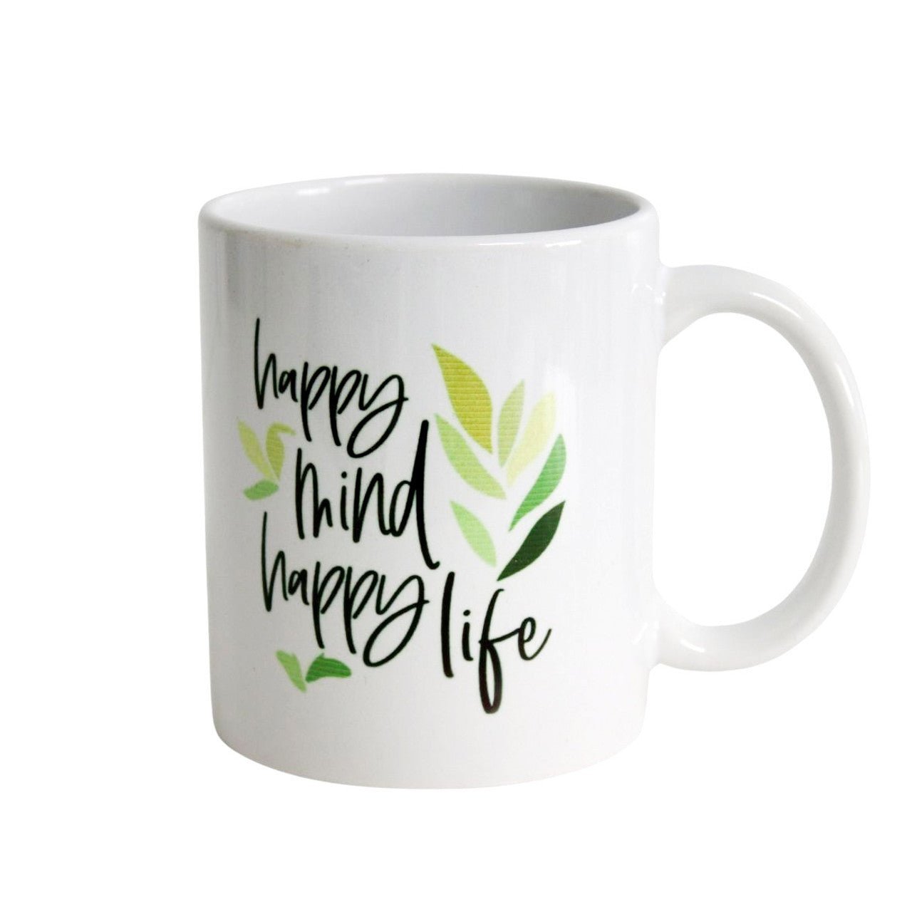 Happy Mind Ceramic Mug - Future Decor