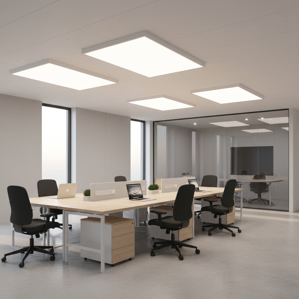 LED Surface Mounted Backlit-Panel Frames - 1200 x 300