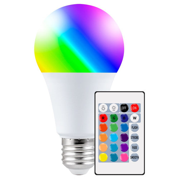 Quri Smart Wifi A60 LED Bulb RGBW with Remote - Future Light - LED Lights South Africa