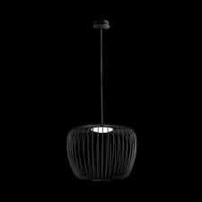 Black Apple LED Wire Pendant Light
