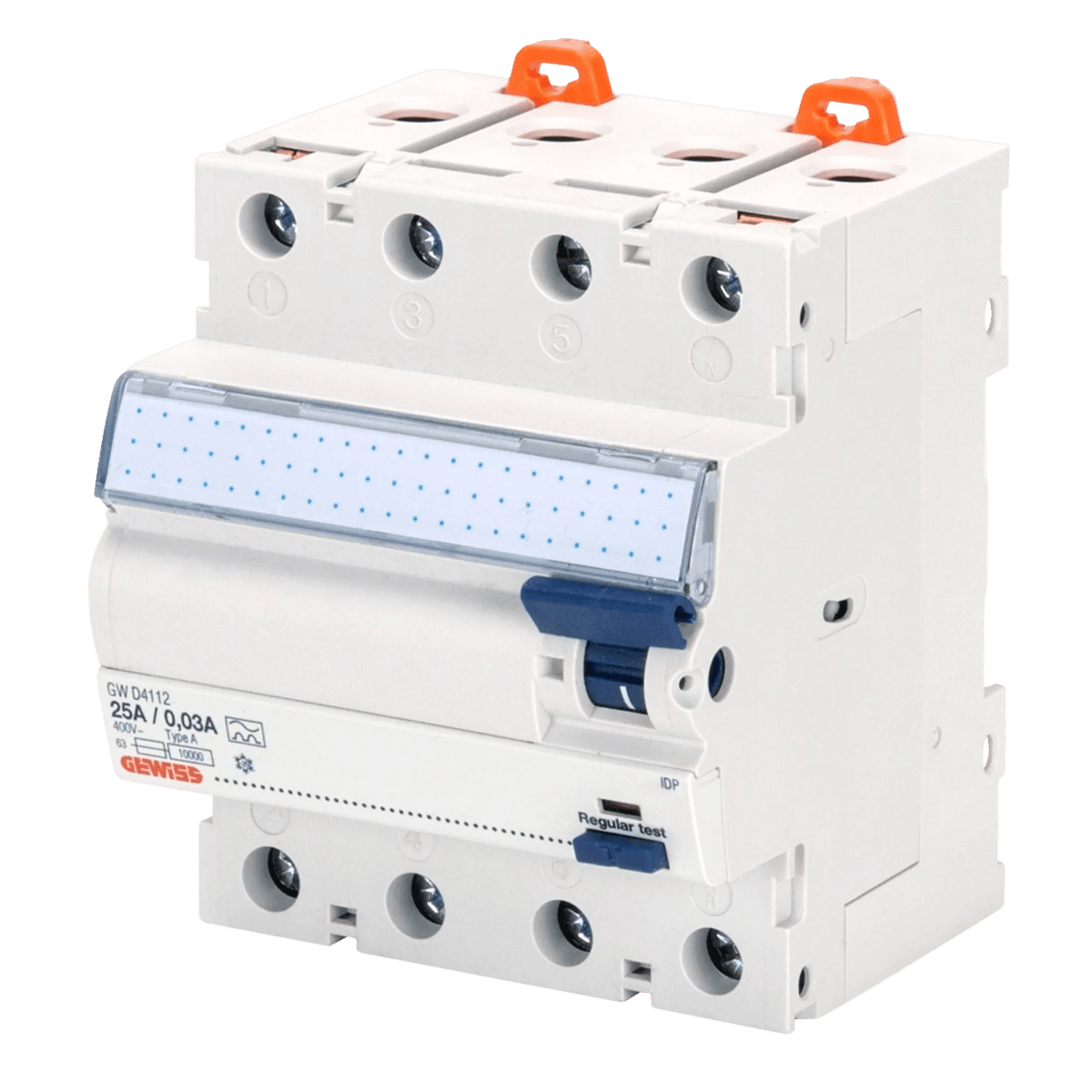 4 Pole 63A 30mA Residual Current Circuit Breaker