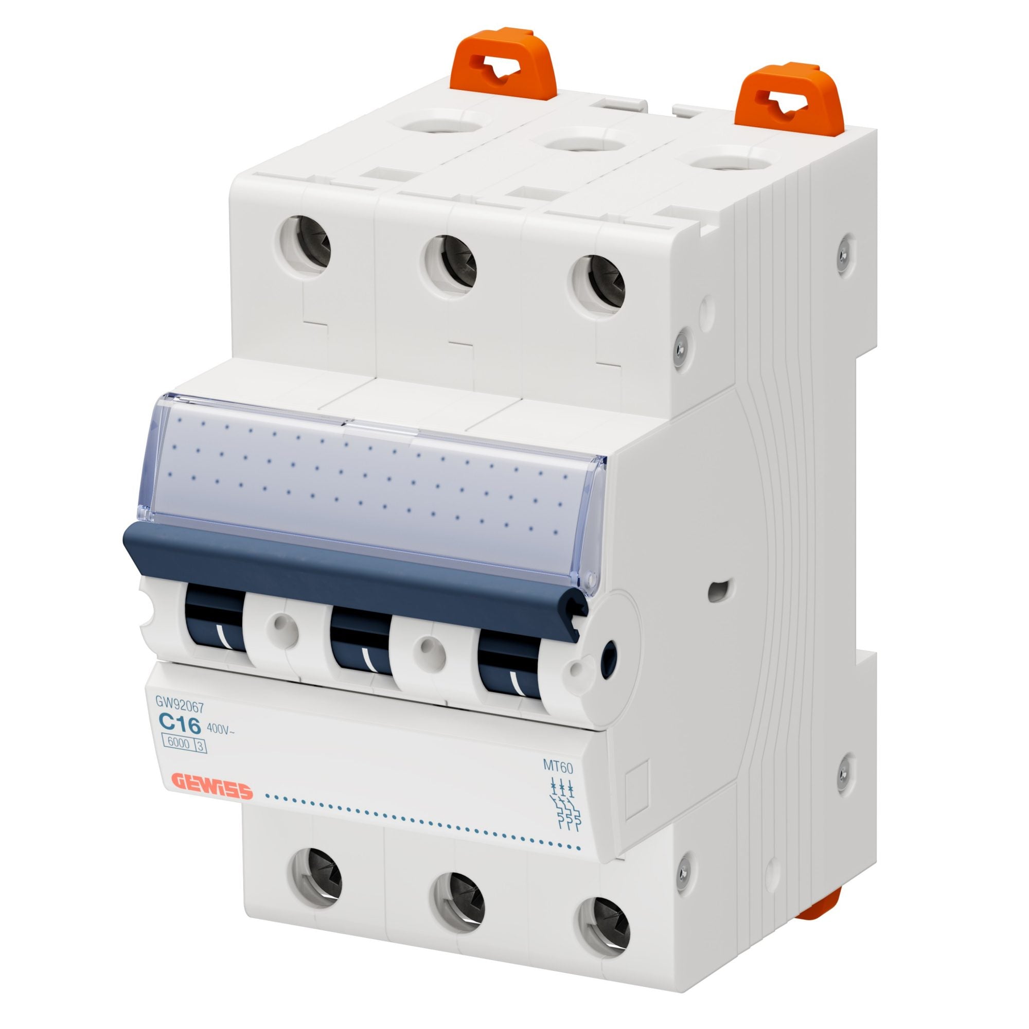 3-Pole Miniature Circuit Breaker Curve C