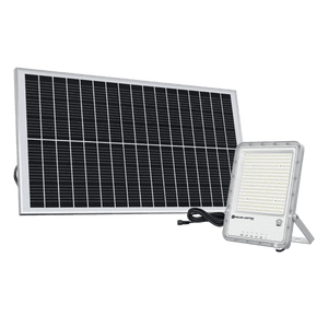Karu 500W solar floodlight 4000K with solar panel - transparent background - 1254 x 1254