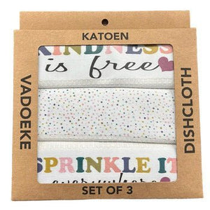 Kindness Is Free Tea Towel Set - Future Decor