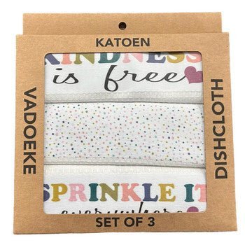 Kindness Is Free Tea Towel Set - Future Decor