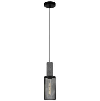 Midnight Long Mesh & Stone Pendant Light