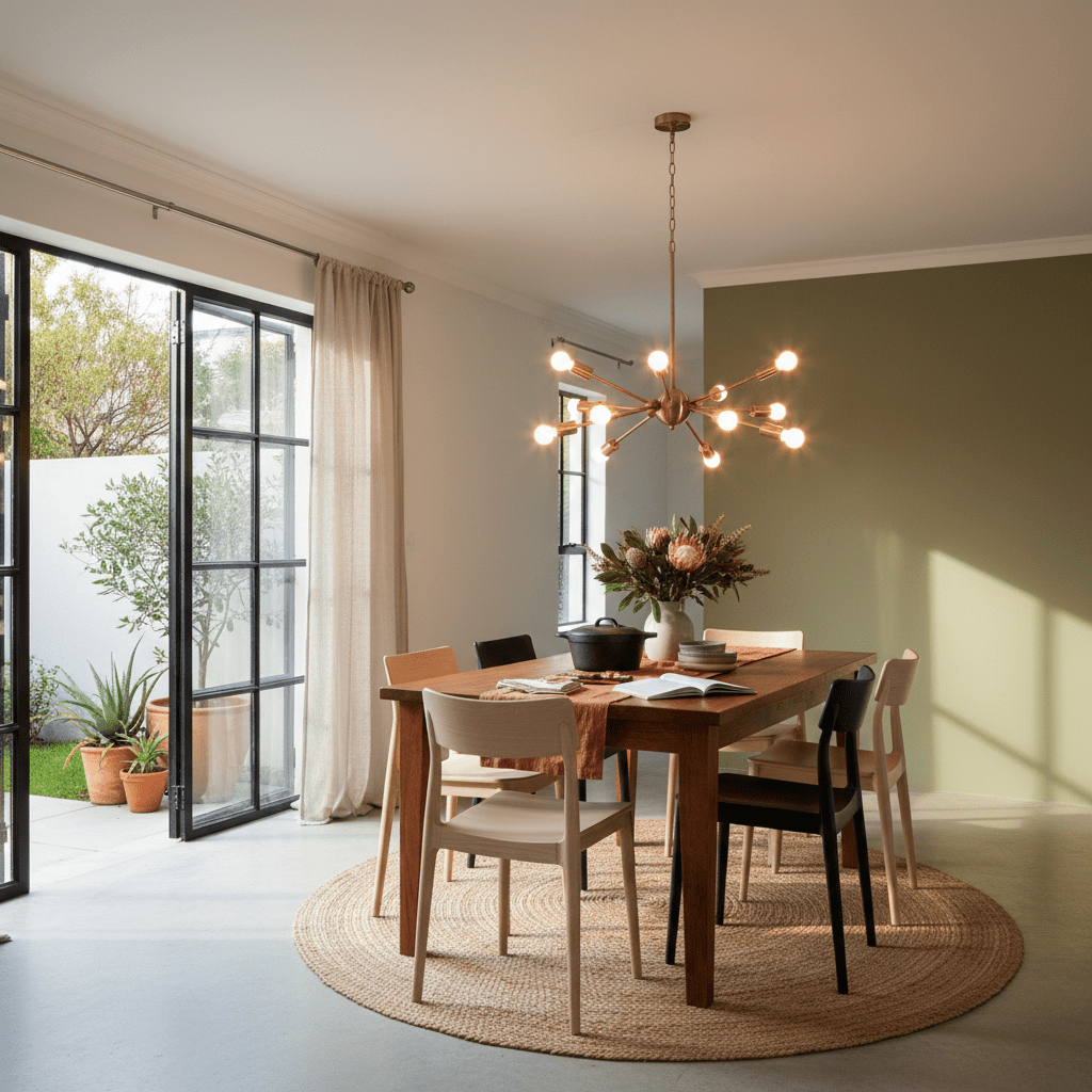 Supernova 12 Satin Gold Pendant Light