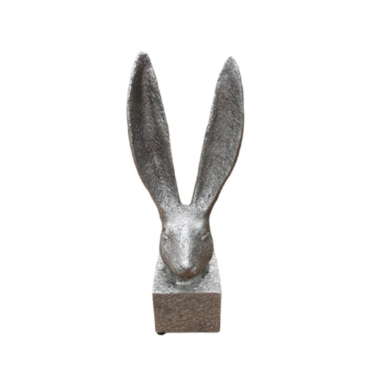 Large Grey Long Ear Bunny Table Topper - Future Decor