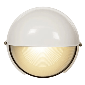 Large Round Eyelid Bulkhead - White, white background, 1254 x 1254