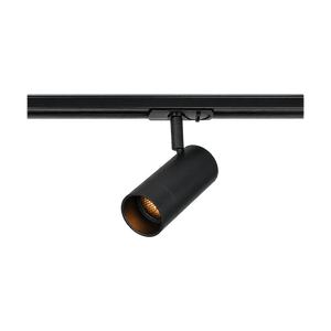 Laser 3 Wire GU10 Track Light - Black on transparent background