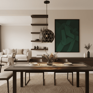 Black Laser Cut Pendant Light Medium - additional product image