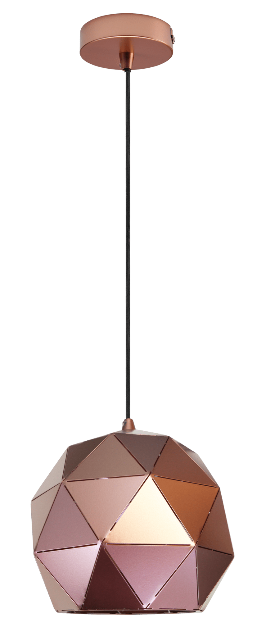 Copper Laser Cut Pendant Light Small