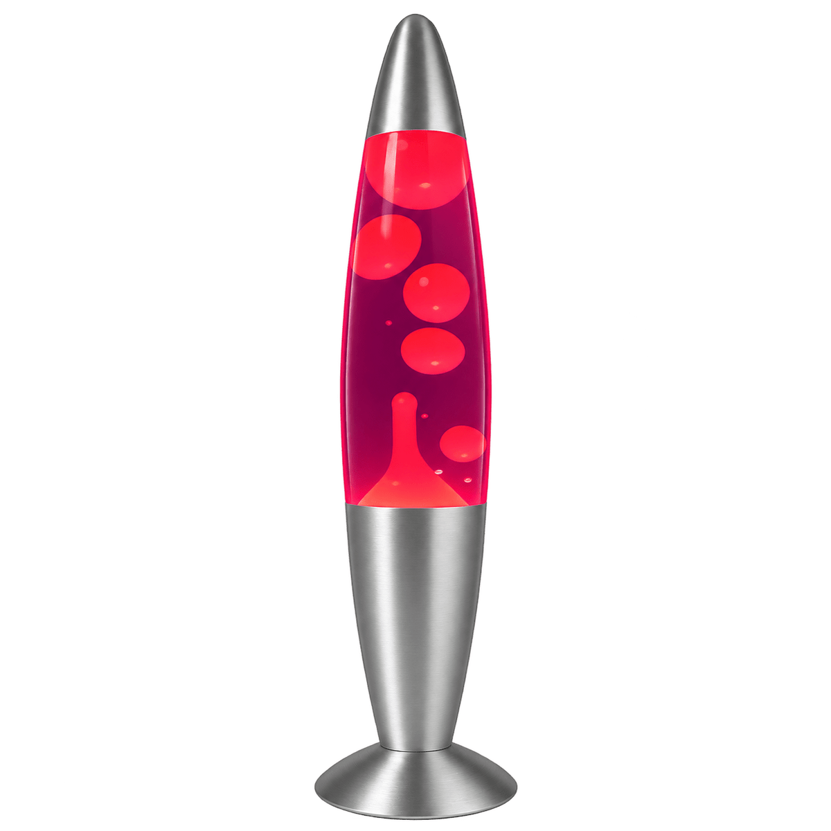 White & Pink Lava Lamp product image on a transparent background