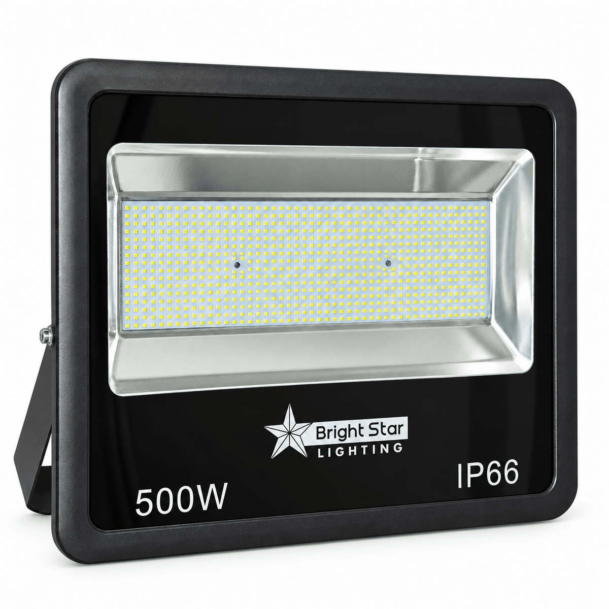 LED Floodlight 500W on white background
