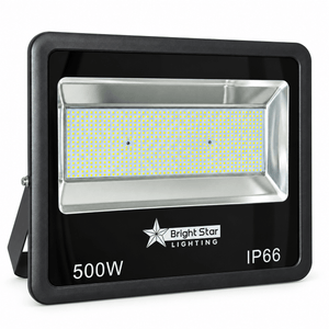 LED Floodlight 500W on white background