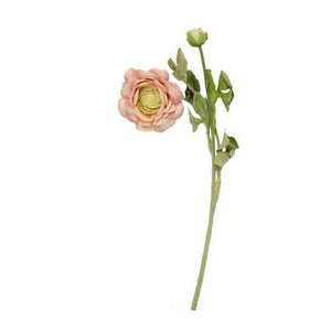 Light Pink Persian Buttercup Artificial Bloom - Future Decor