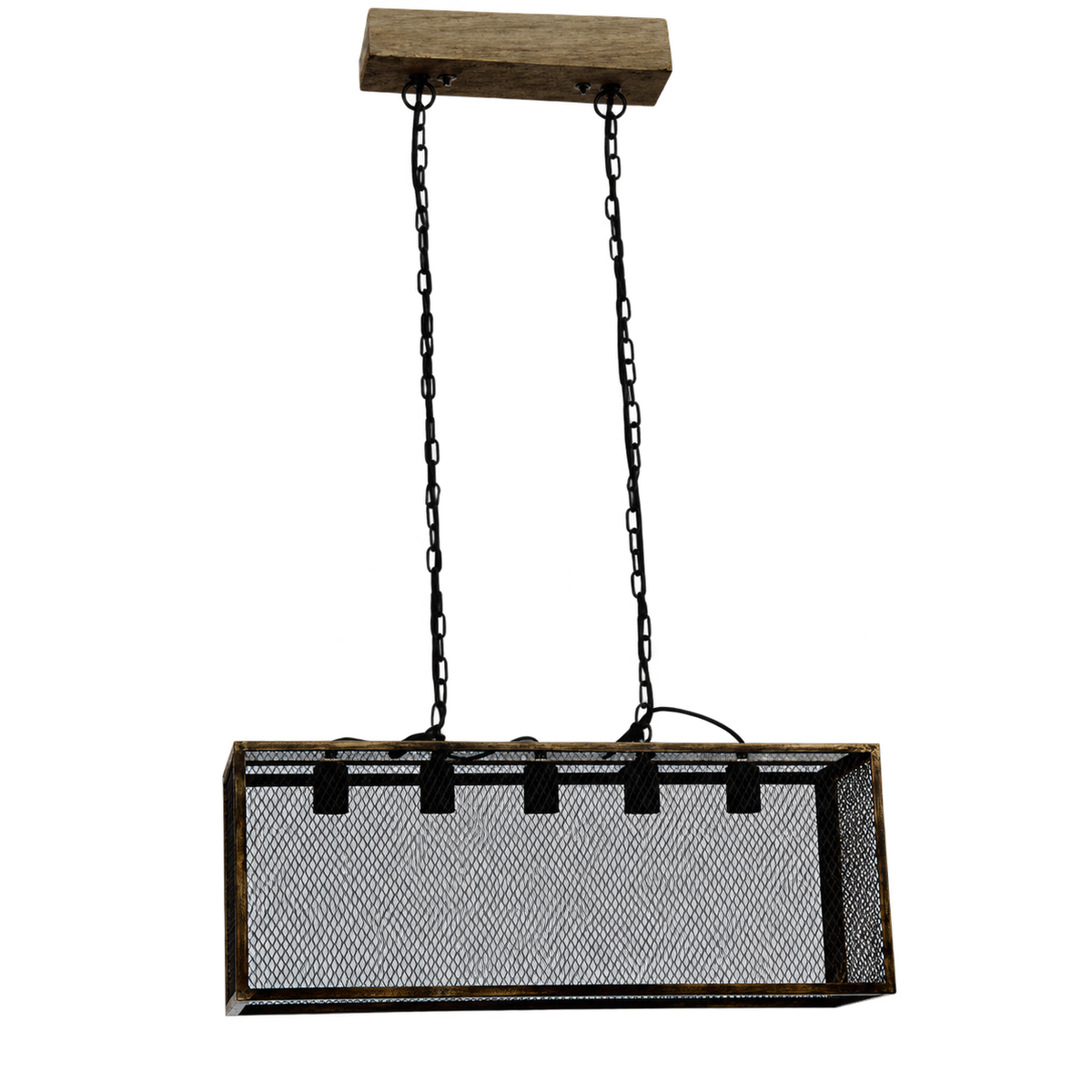 LuminaSquare Cascade Pendant Light, transparent background