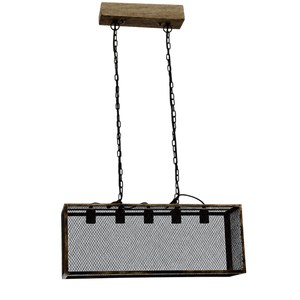LuminaSquare Cascade Pendant Light, transparent background