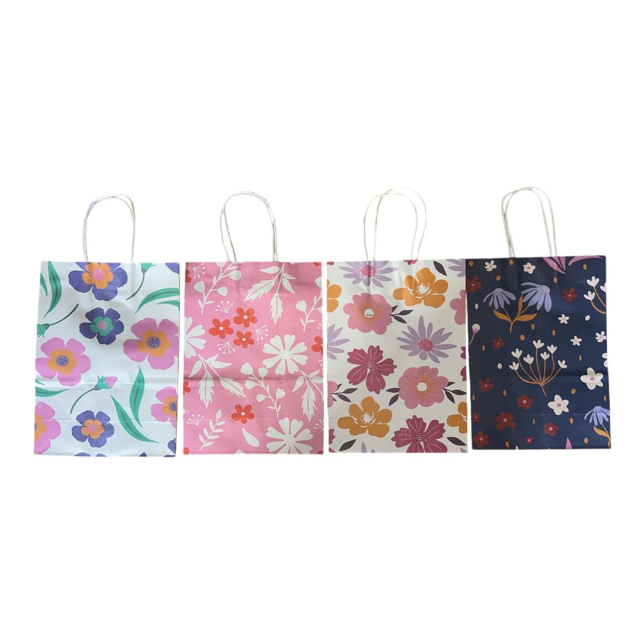 Medium Fun Flowers Gift Bag Set of 12 - Future Decor