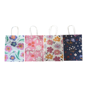 Medium Fun Flowers Gift Bag Set of 12