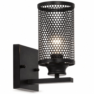Mesh Design Up Facing Wall Light product image on a white background