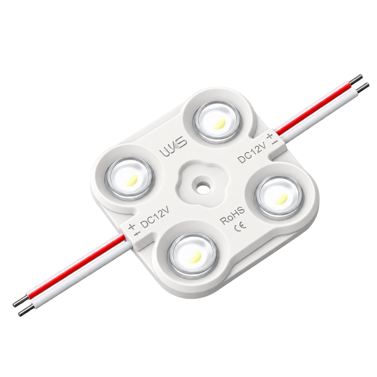 LED Module - 4 Chip, transparent background