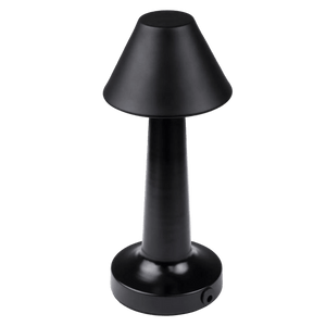 Molly Rechargeable Desk Lamp - Black, transparent background, 1254 x 1254