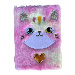 Notebook A6 - Pink Fluffy Unicorn