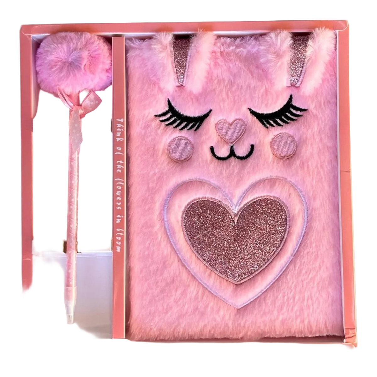 Notebook Gift Set - Pink Bunny