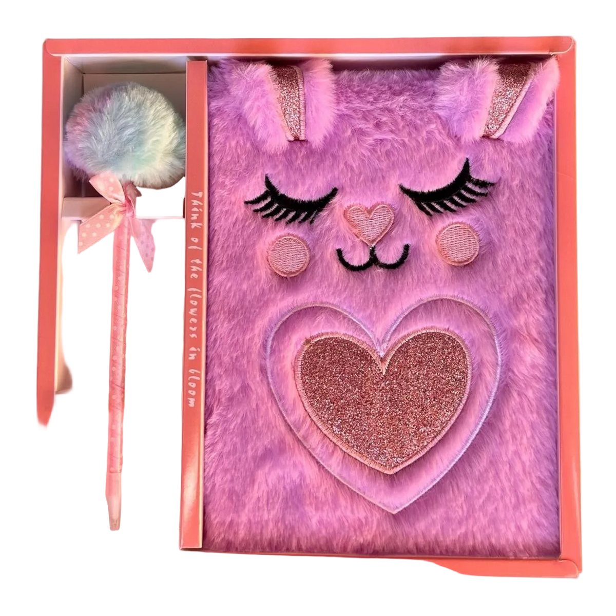 Notebook Gift Set - Purple Bunny