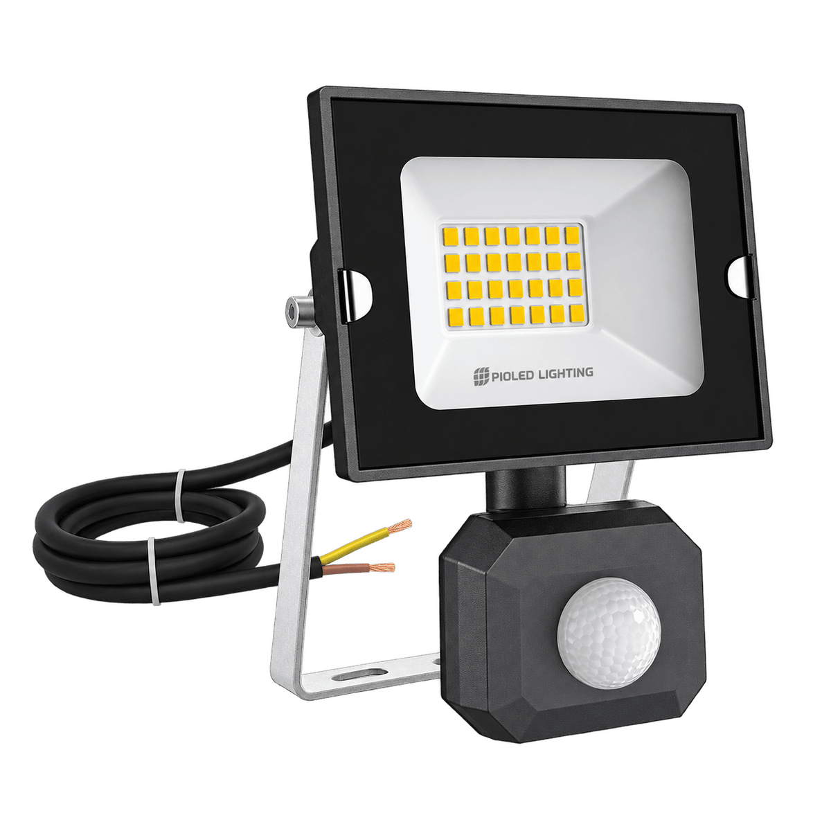 Oober 20W motion sensor LED flood light, transparent background