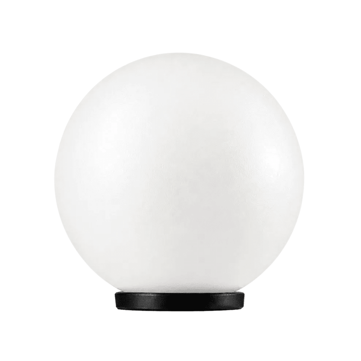 Opal sphere wall pillar light on white background, 1254 × 1254