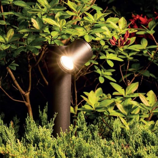 Outdoor bollard light for professional garden and pathway installation