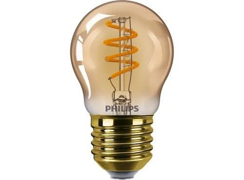 Philips Classic Golfball Amber Filament Bulb