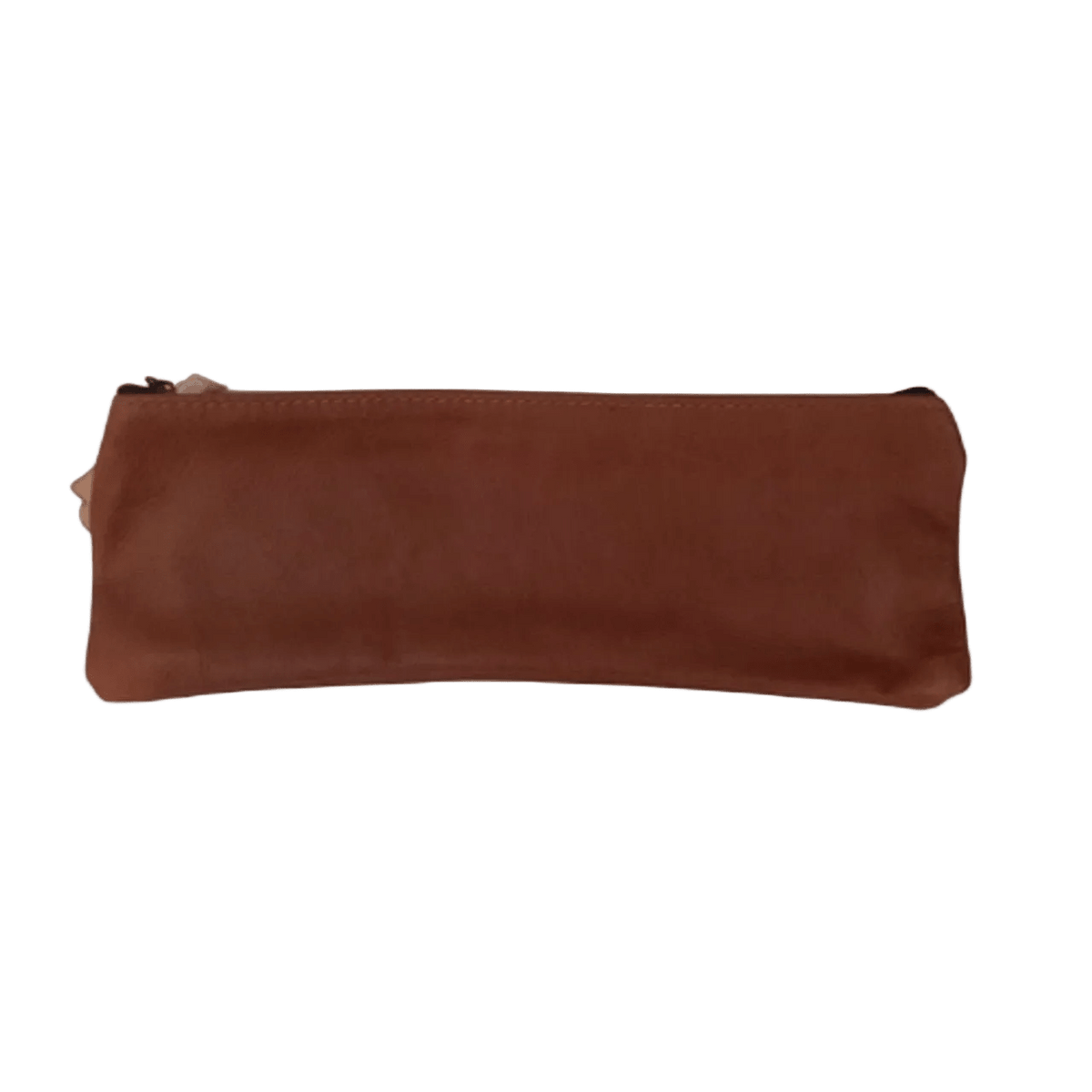 Plain Leather Pencil Bag