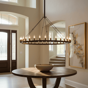 Ranch Single Tier Chandelier