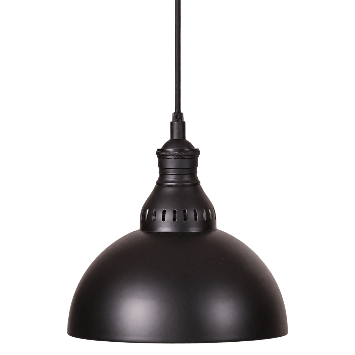 Seattle Hanging Lamp Matt Black on a transparent background
