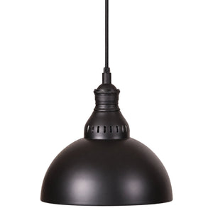 Seattle Hanging Lamp Matt Black on a white background