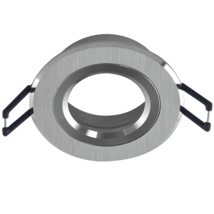 Aluminium Recessed Downlight, Straight, 60mm Cut-Out — transparent background