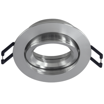 Aluminium Tilt Downlight, 70mm Cut-Out — transparent background