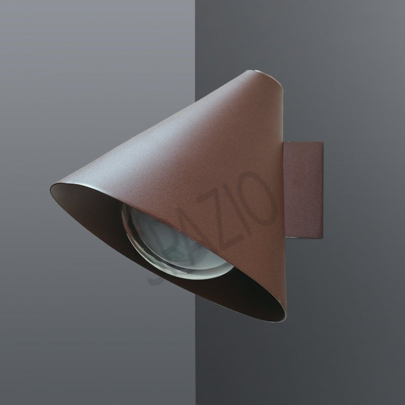 Corten Wall Light – 40W E27, IP65 — white background