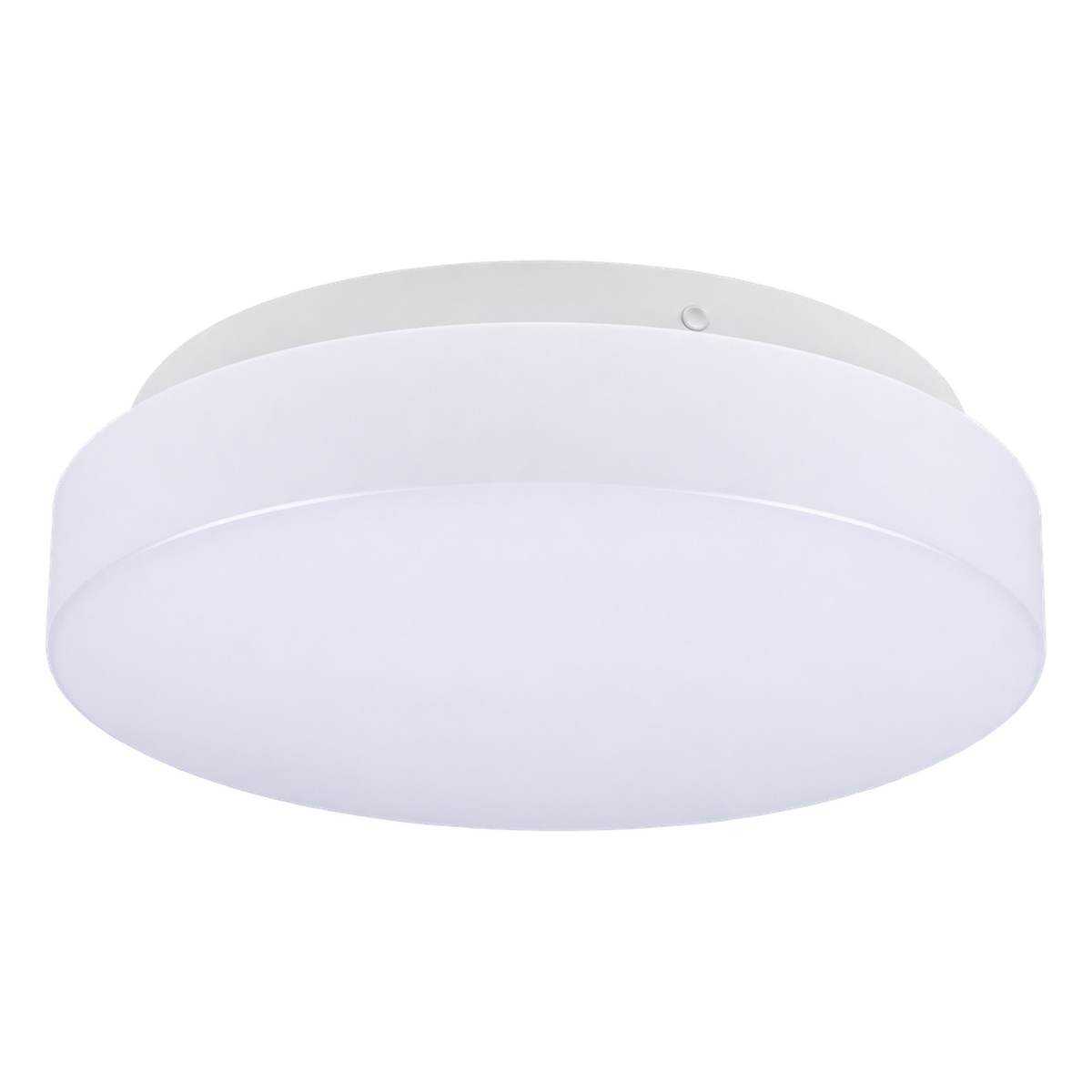 White Round E27 Ceiling Light - 250mm — transparent background