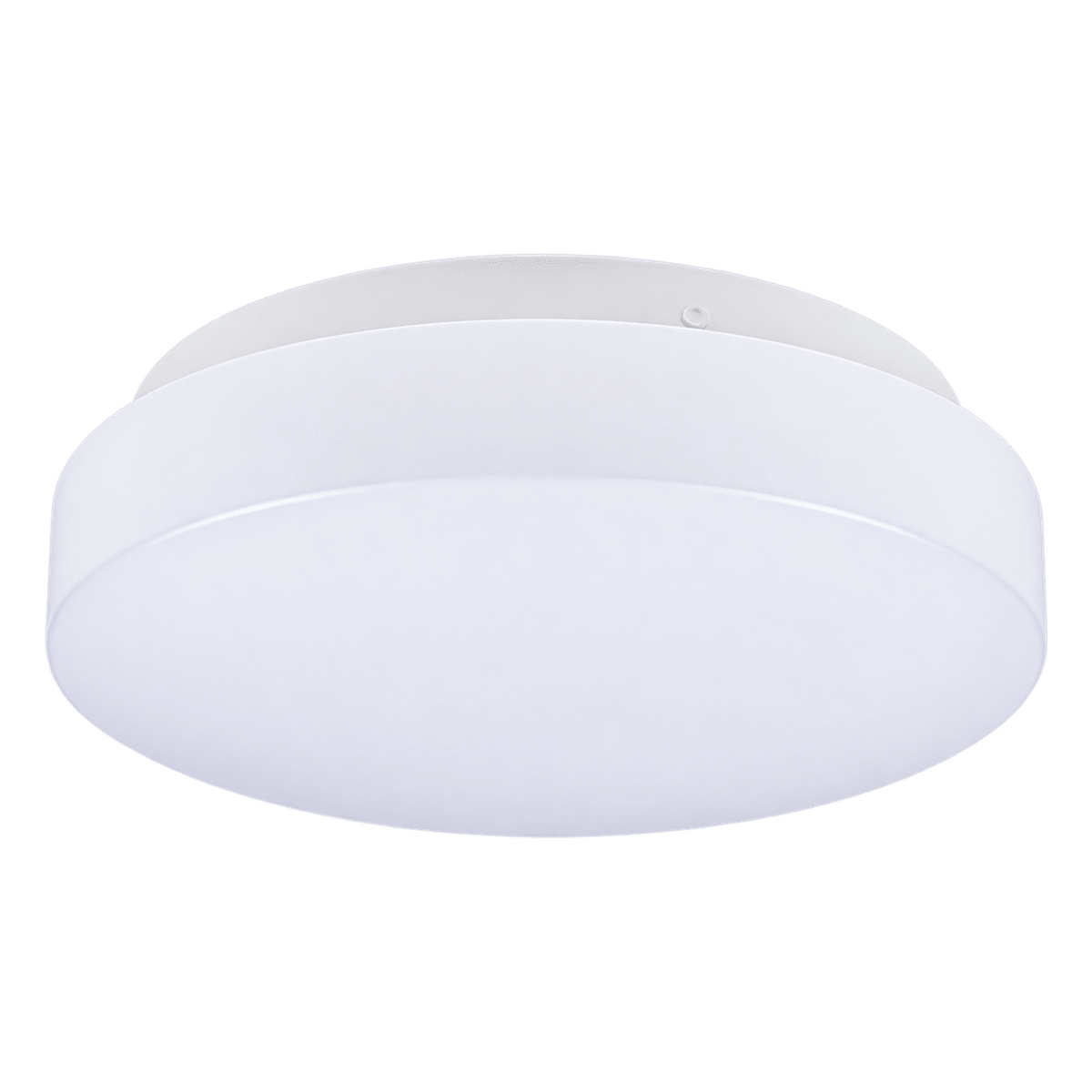 White Round E27 Ceiling Light - 290mm — transparent background