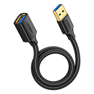 UGREEN USB 3.0 Extension Cable – Male to Female, 5Gbps Data Transfer – 2m — transparent background