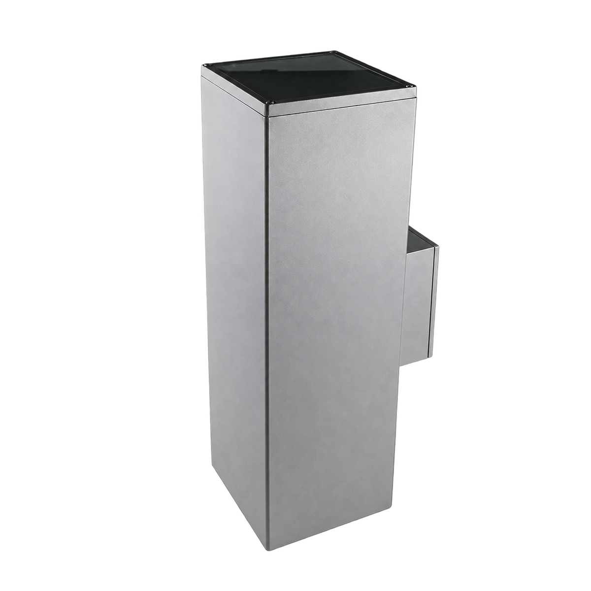 Aluminium E27 Wall Light - IP44, 120 × 185 × 400mm — transparent background